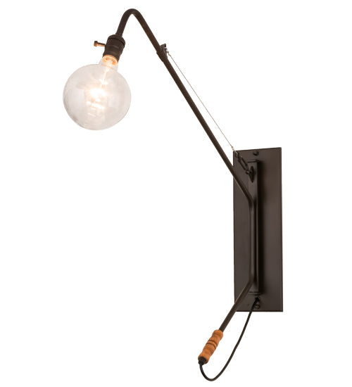 Meyda Lighting Montador 5" Oil Rubbed Bronze Wall Sconce