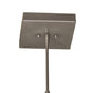 Meyda Lighting Montant 51" LED Nickel Island Pendant Light With White Statuario Idalight Shade