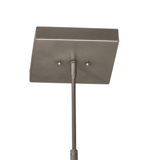 Meyda Lighting Montant 51" LED Nickel Island Pendant Light With White Statuario Idalight Shade