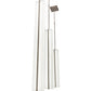 Meyda Lighting Montant 51" LED Nickel Island Pendant Light With White Statuario Idalight Shade