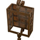 Meyda Lighting Monte Cristo 10" 2-Light Rustic Iron Wall Sconce With Amber Mica Shade Glass