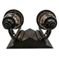 Meyda Lighting Monticello 33" 8-Light 2-Arm Black Wall Sconce With Clear Shade Glass