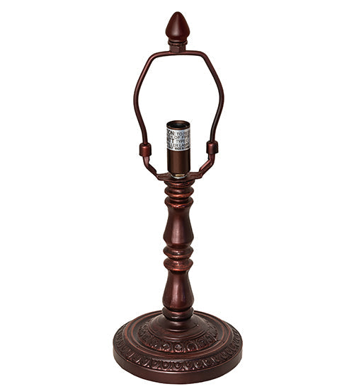 Meyda Lighting Moorish 8" Mahogany Bronze Table Lamp Base