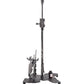 Meyda Lighting Moose on the Loose 21" 2-Light Textured Black Table Lamp Base With Lighted Base