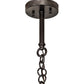 Meyda Lighting Moravian Star 12" Craftsman Brown Pendant Light With White Art Shade Glass