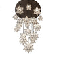 Meyda Lighting Moravian Star 72" 19-Light Oil Rubbed Bronze Cascading Chandelier With Clear Seeded Shade Glass