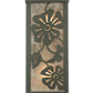 Meyda Lighting Morning Glory 7" 2-Light Timeless Bronze Wall Sconce With Silver Mica Shade Glass