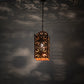 Meyda Lighting Moroccan 14" 2-Light Transparent Copper Mini Pendant Light