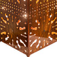 Meyda Lighting Moroccan 14" 2-Light Transparent Copper Mini Pendant Light