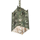 Meyda Lighting Moroccan 5" Craftsman Verdigris On Brass Mini Pendant Light