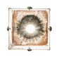 Meyda Lighting Moroccan 5" Craftsman Verdigris On Brass Mini Pendant Light