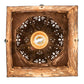 Meyda Lighting Moroccan 8"Sq Verdigris Pendant Light