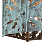 Meyda Lighting Moroccan 8"Sq Verdigris Pendant Light
