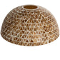 Meyda Lighting Mosaic 16" Honey Amber Shade Glass