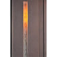 Meyda Lighting Moss Creek 20" Cinnamon Coffee Metallic Creekside Lantern Pendant Light