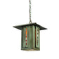 Meyda Lighting Moss Creek 21" Tarnished Copper Creekside Lantern Pendant Light