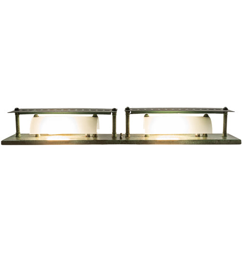 Meyda Lighting Moss Creek 24" 2-Light Tarnished Copper Creekside Vanity Light