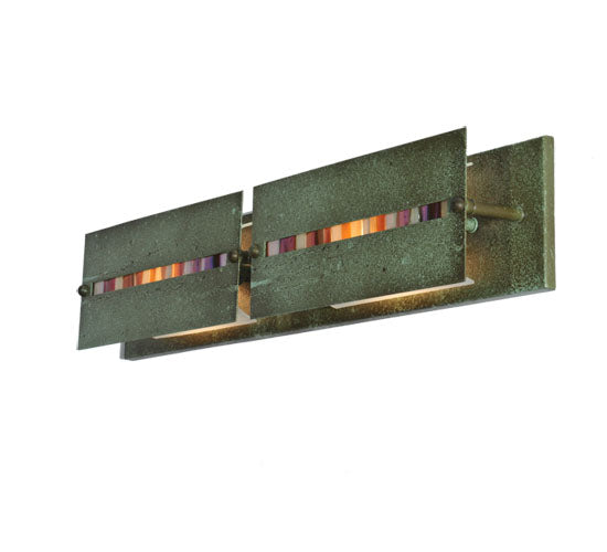 Meyda Lighting Moss Creek 30" 2-Light Tarnished Copper Creekside Vanity Light