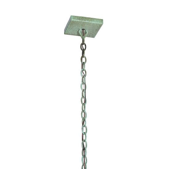 Meyda Lighting Moss Creek 35" 4-Light Tarnished Copper Creekside Pendant Light
