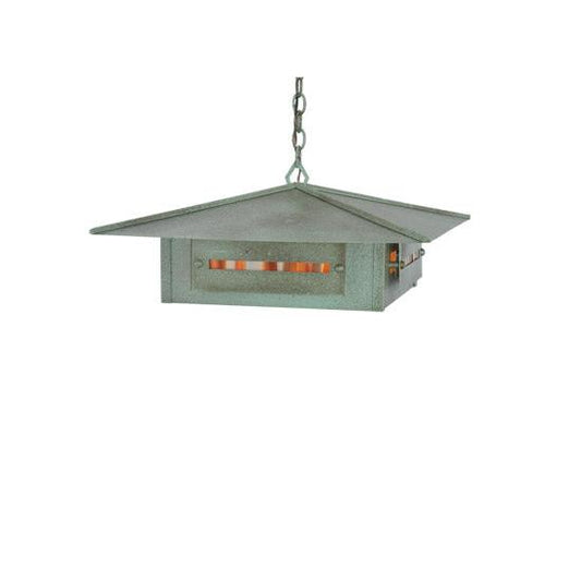 Meyda Lighting Moss Creek 35" 4-Light Tarnished Copper Creekside Pendant Light