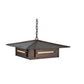Meyda Lighting Moss Creek 35" Cinnamon Coffee Metallic Creekside Pendant Light