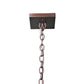 Meyda Lighting Moss Creek 35" Cinnamon Coffee Metallic Creekside Pendant Light With Beige Shade Glass