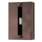 Meyda Lighting Moss Creek 8" 2-Light Cinnamon Coffee Metallic Horizon Wall Sconce