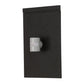 Meyda Lighting Moss Creek 8" 2-Light Oil Rubbed Bronze Creekside Wall Sconce With Iridescent Amber Mica Shade Glass