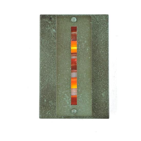 Meyda Lighting Moss Creek 8" Tarnished Copper Creekside Wall Sconce