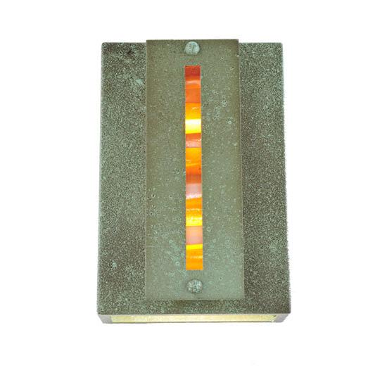 Meyda Lighting Moss Creek 8" Tarnished Copper Creekside Wall Sconce