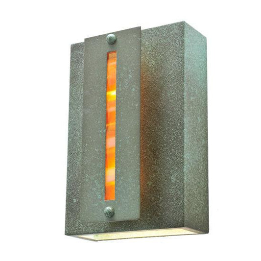 Meyda Lighting Moss Creek 8" Tarnished Copper Creekside Wall Sconce