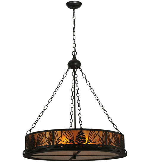 Inverted Type Light Meyda Lighting Mountain Pine 60