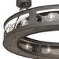 Meyda Lighting Mountain Range 48" 12-Light Natural Iron Chandelier