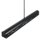Meyda Lighting Mountains 52" LED Solar Black & Natural Iron Island Pendant Light