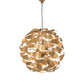 Meyda Lighting Muette 30" 8-Light Champagne Metallic Chandelier