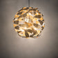 Meyda Lighting Muette 30" 8-Light Champagne Metallic Chandelier