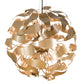Meyda Lighting Muette 30" 8-Light Champagne Metallic Chandelier