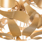 Meyda Lighting Muette 30" 8-Light Champagne Metallic Chandelier