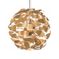 Meyda Lighting Muette 30" 8-Light Champagne Metallic Chandelier