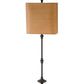 Meyda Lighting Muirfield 10" 2-Light Classic Rust Wall Sconce With Brown Parchment Shade