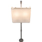 Meyda Lighting Muirfield 10" 2-Light Weatherable Silver ADA Wall Sconce With White Textrene Shade