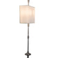 Meyda Lighting Muirfield 10" 2-Light Weatherable Silver ADA Wall Sconce With White Textrene Shade