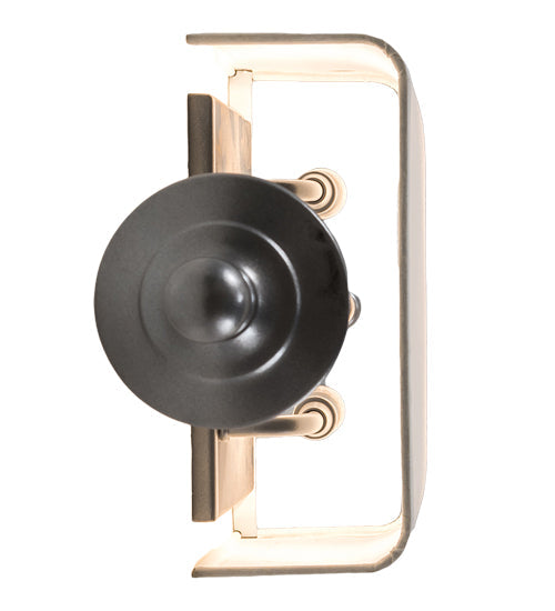 Meyda Lighting Muirfield 10" 2-Light Weatherable Silver ADA Wall Sconce With White Textrene Shade