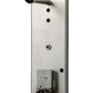 Meyda Lighting My Brother Mario 12" Nickel Wall Sconce With Black and White Checker Shade Glass