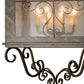 Meyda Lighting Myra 48" 8-Light French Bronze Lantern Pendant Light With Clear Seeded Shade Glass