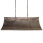 Meyda Lighting Nadine 48" 6-Light Bronze Metallic Island Pendant Light With Angelwing Idalight Shade