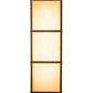 Meyda Lighting Nadine 48" 6-Light Bronze Metallic Island Pendant Light With Angelwing Idalight Shade