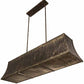 Meyda Lighting Nadine 64" 5-Light English Bronze Island Pendant Light