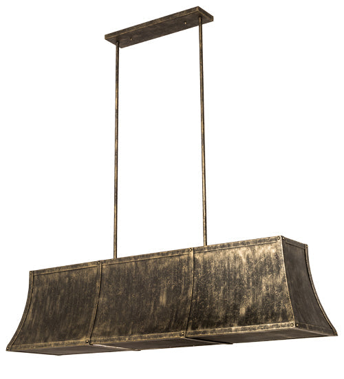 Meyda Lighting Nadine 64" 5-Light English Bronze Island Pendant Light