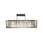 Meyda Lighting Nadine 64" 5-Light Smoke Island Pendant Light